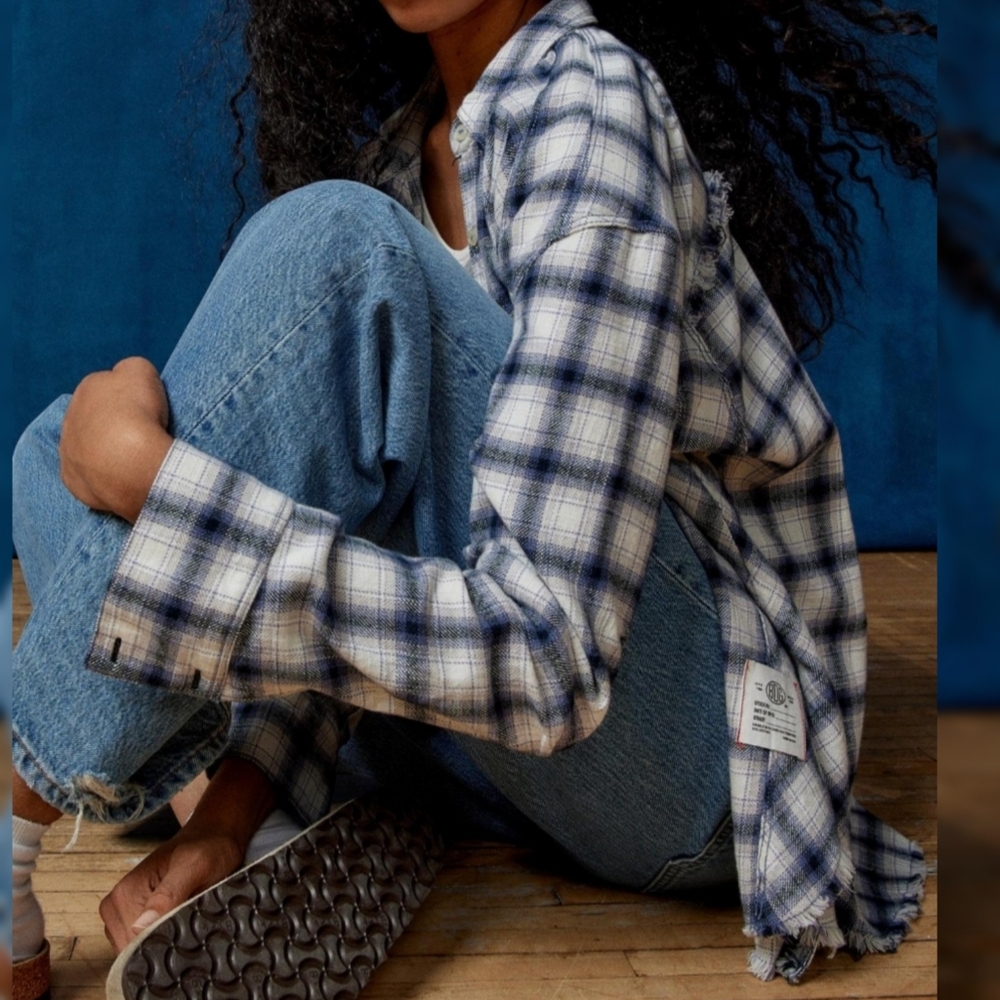 Urban Outfitters BDG Brixton Button-Down Flannel Shirt - Picture 9 of 10